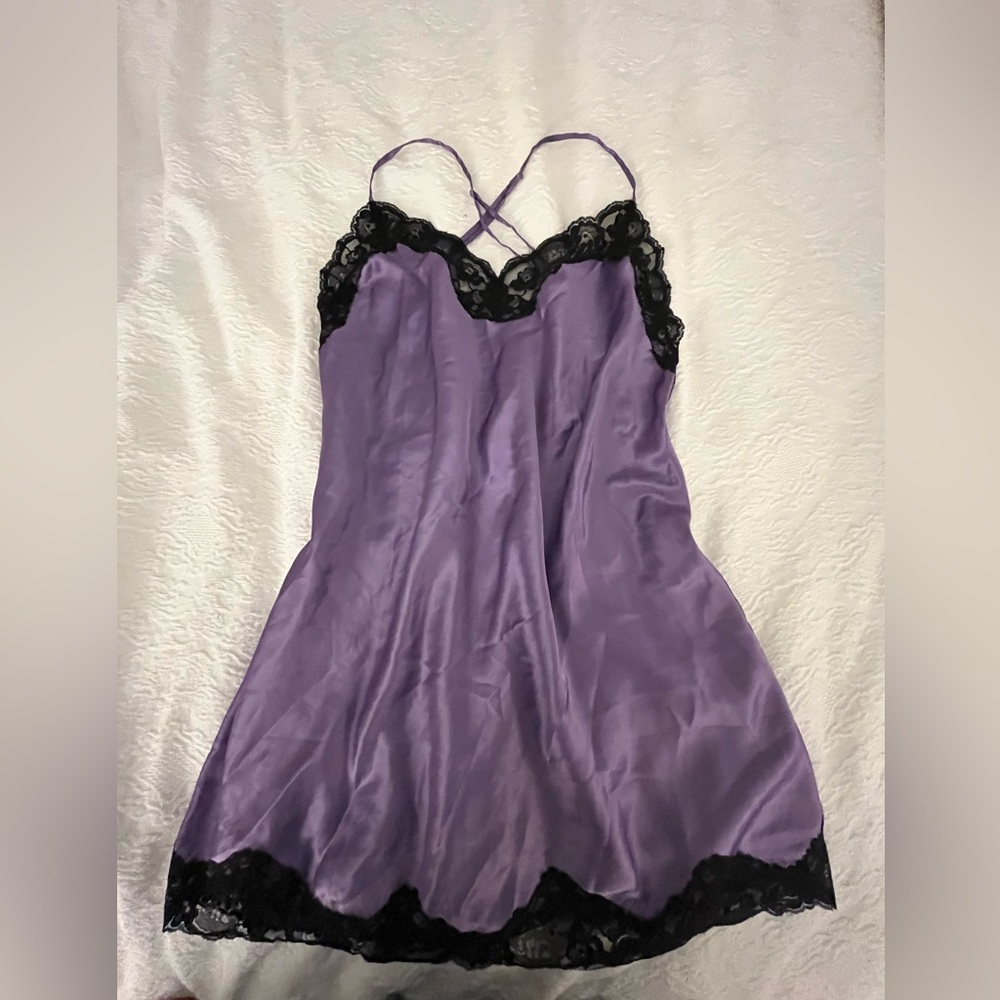 VINTAGE VICTORIAS SECRET SLIP DRESS